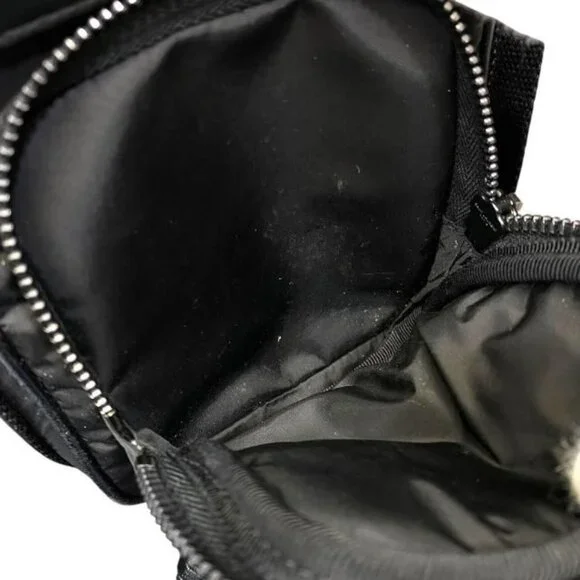 Saint Laurent Paris Shoulder Bag Mini Camera Bag Black Nylon - Picture 8 of 10